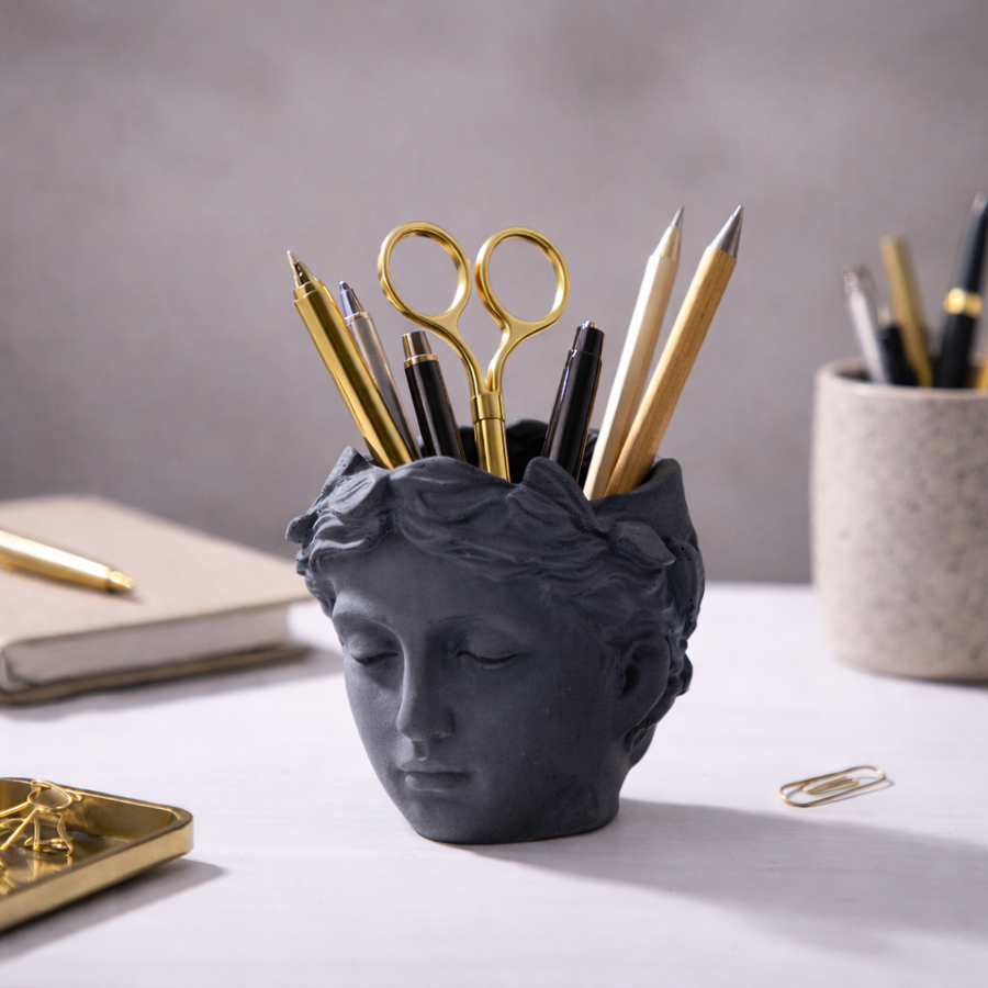 Abbott | Planter- Greek Goddess head