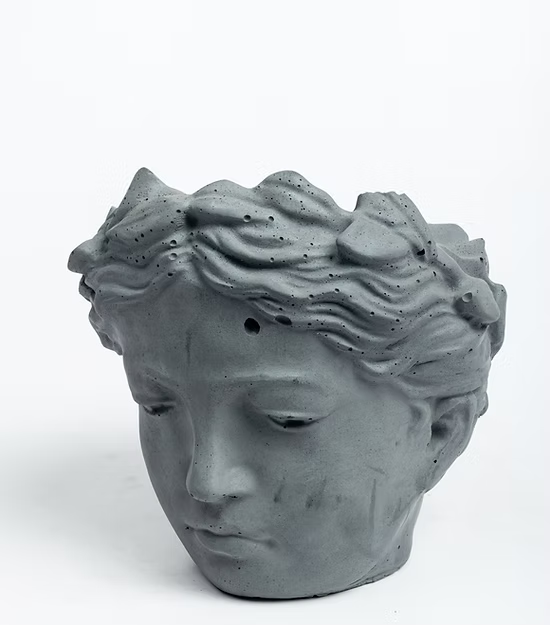 Abbott | Planter- Greek Goddess head