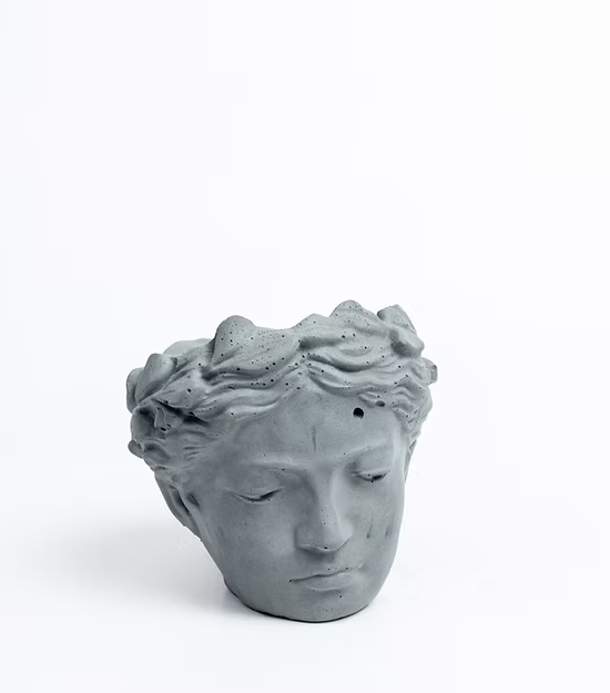 Abbott | Planter- Greek Goddess head